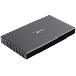 Внешний корпус 2.5'' Gembird EE2-U3S-55, чёрный, USB 3.0, SATA, алюминий