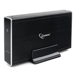 Внешний корпус 3.5'' Gembird EE3-U3S-80, черный, алюминий