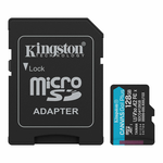 Карта памяти 128Gb Kingston microSDXC Canvas Go Plus Class 10 SDCG4/128Gb