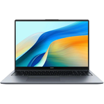 Ноутбук HUAWEI MateBook D16 16'' WUXGA IPS Core i5 13420H/16Gb/SSD1Tb/noOS/серый 53014QKW