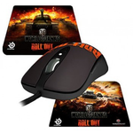 Мышь STEELSERIES Sensei Raw World Of Tanks +коврик