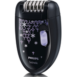Эпилятор Philips HP6422/01 скор.:2 насад.:1 от электр.сети черный