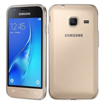 Смартфон Samsung Galaxy J1 mini (2016) SM-J105 8Gb золот 4G 2Sim 4'' 480x800 Android 4.4 5Mpix WiFi