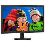 Монитор 23.8'' PHILIPS 240V5QDSB Black (IPS-ADS, LED, 1920x1080, 5(14) ms, 178°/178°, 250 cd/m, 10M:1