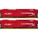 Оперативная память DDR4 2x8Gb 2133 MHz PC17000 KIT2 HyperX FURY Red HX421C14FR2K2/16 KINGSTON
