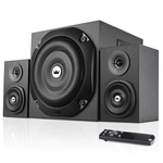 Акустическая система 2.1 CROWN CMS-3801 (20W+10W*2 (RMS)=40W  приёмник FM  картридер  интерфейс USB 