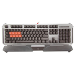 Клавиатура A4Tech Bloody B740A серебристый/черный USB Gamer LED