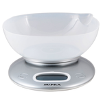 Весы кухонные электронные Supra BSS-4022 макс.вес:5кг белый