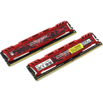 Оперативная память DDR4 2x4Gb 2400 MHz PC19200 KIT2 BLS2C4G4D240FSE Crucial