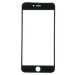Закаленное стекло с цветной рамкой (fullscreen) для iPhone 6 Plus/6S Plus DF iColor-06 (black)