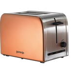 Тостер Gorenje T1100INF 860Вт медь/серебристый