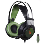 Наушники A4Tech Bloody J450 черный/зеленый