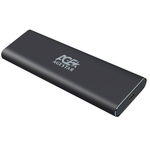 Внешний корпус M.2 NGFF (B-key) AgeStar 3UBNF5C (BLACK) , алюминий, серебристый USB 3.2 Type-C