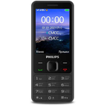 Мобильный телефон Philips E185 Xenium черный моноблок 32Mb 2.8'' 240x320 0.3Mpix GSM900/1800 MP3 FM