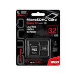 Карта памяти 32Gb QUMO MicroSDHC Сlass 10 QM32GMICSDHC10U3