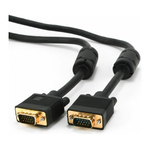 Кабель VGA 10м Exegate (15M -15M)  2 фильтра позолоченные разъемы EX169516RUS