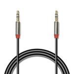 Аудиокабель соединительный JETACCESS mini Jack-mini Jack JA-AC01 3 м чёрный (PVC, 3 pin/3.5 мм)