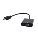 Переходник HDMI <=> Vga Cablexpert, 19M/15F, длина 15см A-HDMI-VGA-03
