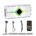 Контроллер вентиляторов Leader P9 ARGB&PWM 4pin