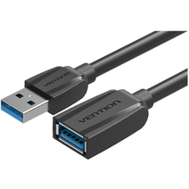 Удлинитель AM/AF Vention USB 3.0 3м, VAS-A45-B300
