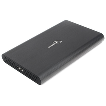 Внешний корпус 2.5'' Gembird EE2-U3S-50, чёрный, USB 3.0, SATA, алюминий