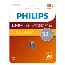 Карта памяти 32Gb PHILIPS microSDHC Class 10 FM32MD55B/97