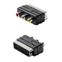 Переходник SCART to 3RCA+SVHS A7007