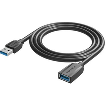 Удлинитель AM/AF Vention USB 3.0 3м, VAS-A45-B300