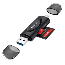 Кардридер USB 3.0+Type-C WK14, WK14BKCN
