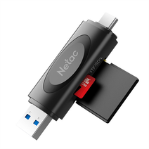 Кардридер USB 3.0+Type-C WK14, WK14BKCN