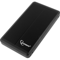 Внешний корпус 2.5'' Gembird EE2-U3S-2, черный, USB 3.0, SATA, металл