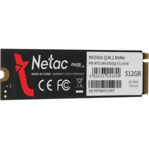 SSD M.2 512Gb NETAC NT01NV3000Q-512-E4X