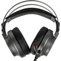 Наушники A4Tech Bloody J527 серый 2м мониторные USB