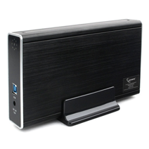 Внешний корпус 3.5'' Gembird EE3-U3S-80, черный, алюминий