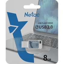 USB Flash 8Gb USB 2.0 Netac UA31 NT03UA31N-008G-20BL