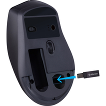 Мышь Defender Effect X MS-095 черный