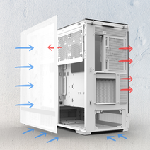 Корпус ZALMAN P40 Prism Plus WH