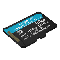 Карта памяти 64Gb Kingston microSDXC Canvas Go Plus Class 10 SDCG4/64GbSP
