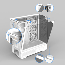 Корпус ZALMAN P40 Prism Plus WH