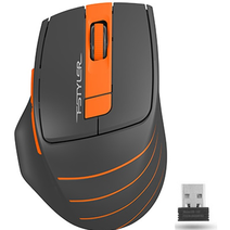 Мышь A4Tech Fstyler FG30S серый/оранжевый