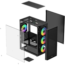 Корпус Ocypus Gamma C50 BK ARGB