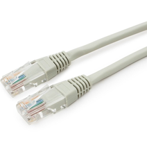 Патч-корд литой, UTP, RJ45, Cat.5e, 30m, (серый) Gembird/Cablexpert PP12-30M