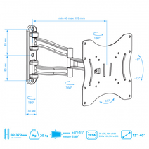 Кронштейн Kromax TECHNO-3