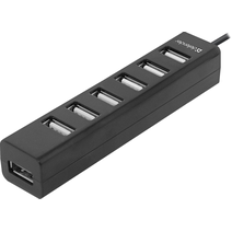 Концентратор USB 2.0 Defender Quadro Swift