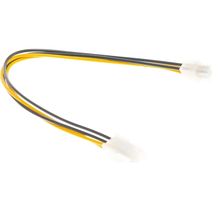 Удлинитель кабеля питания Cablexpert ATX 4-Pin M/F, длина 0,3м  CC-PSU-7