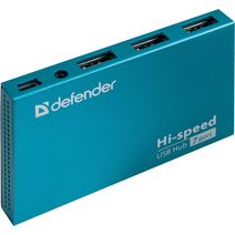 Концентратор USB 2.0 Defender Septima Slim