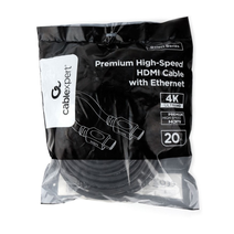 Кабель HDMI Cablexpert 20м, черный CC-HDMI4L-20M
