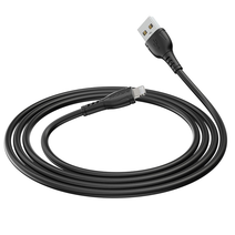 Дата-кабель BOROFONE BX51 Triumph lightning 1м (чёрный)