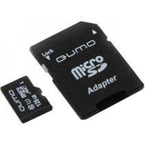Карта памяти 128Gb QUMO MicroSDXC Class 10 UHS-I U3