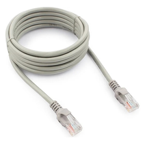 Патч-корд Cablexpert cat.6, 3м серый PP6U-3M